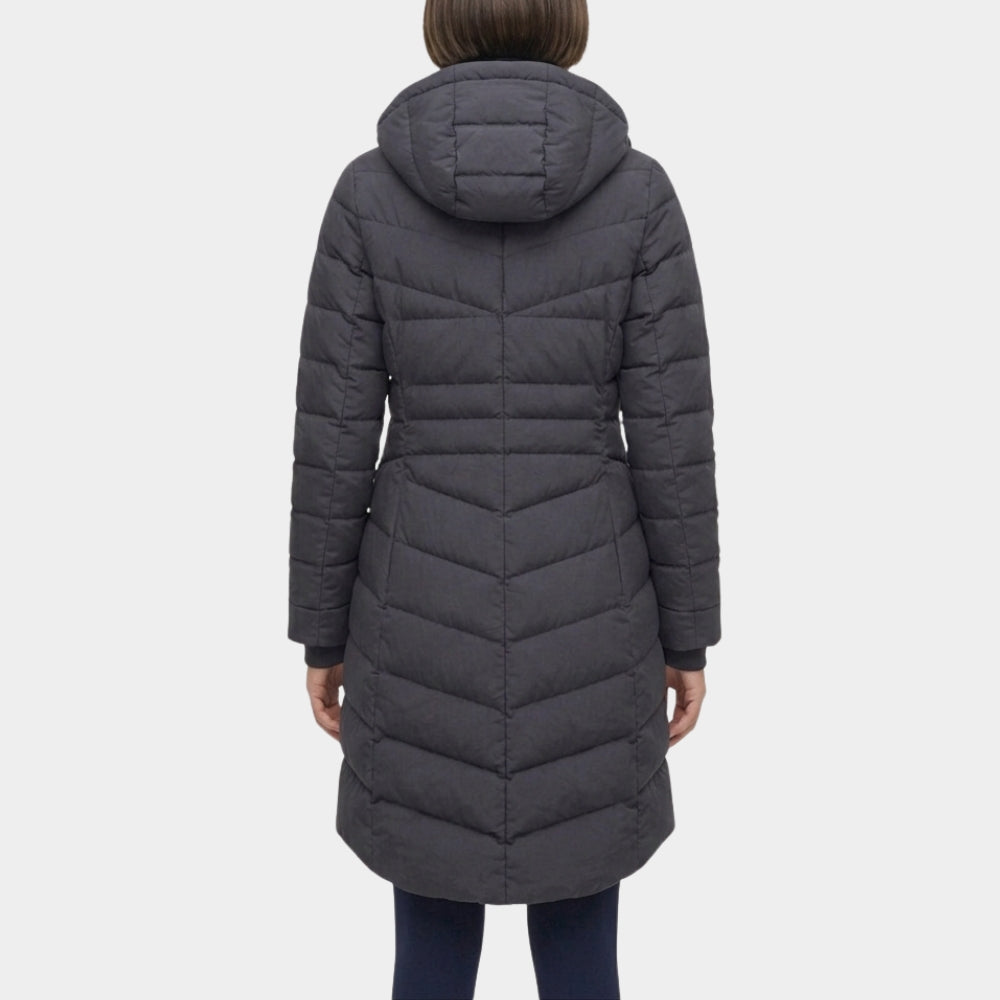 The Drama Sam Grey Puffer Jacket