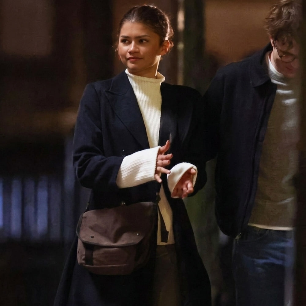 The Drama Zendaya Black Coat