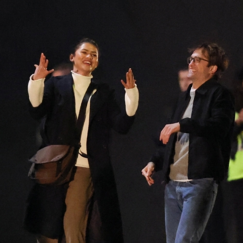 The Drama Zendaya Black Coat