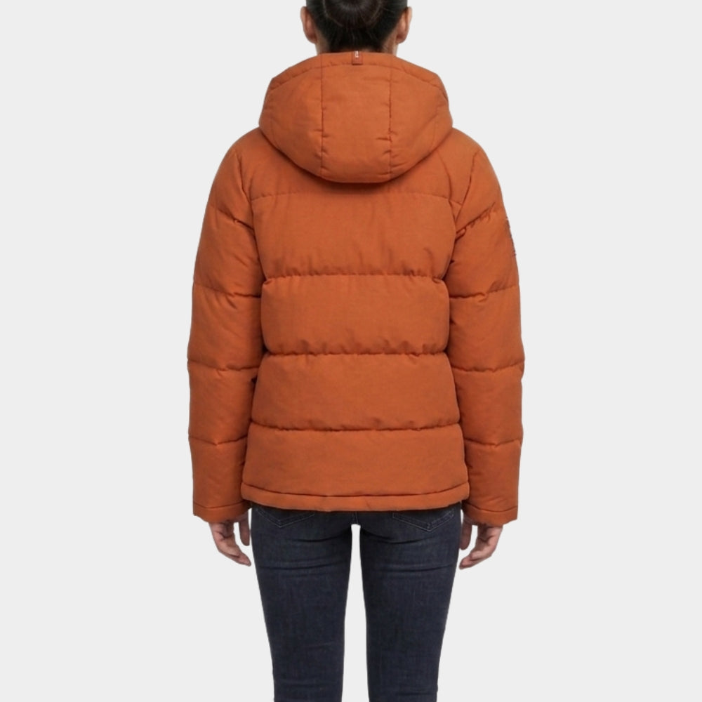 The Drama Zendaya Orange Puffer Jacket