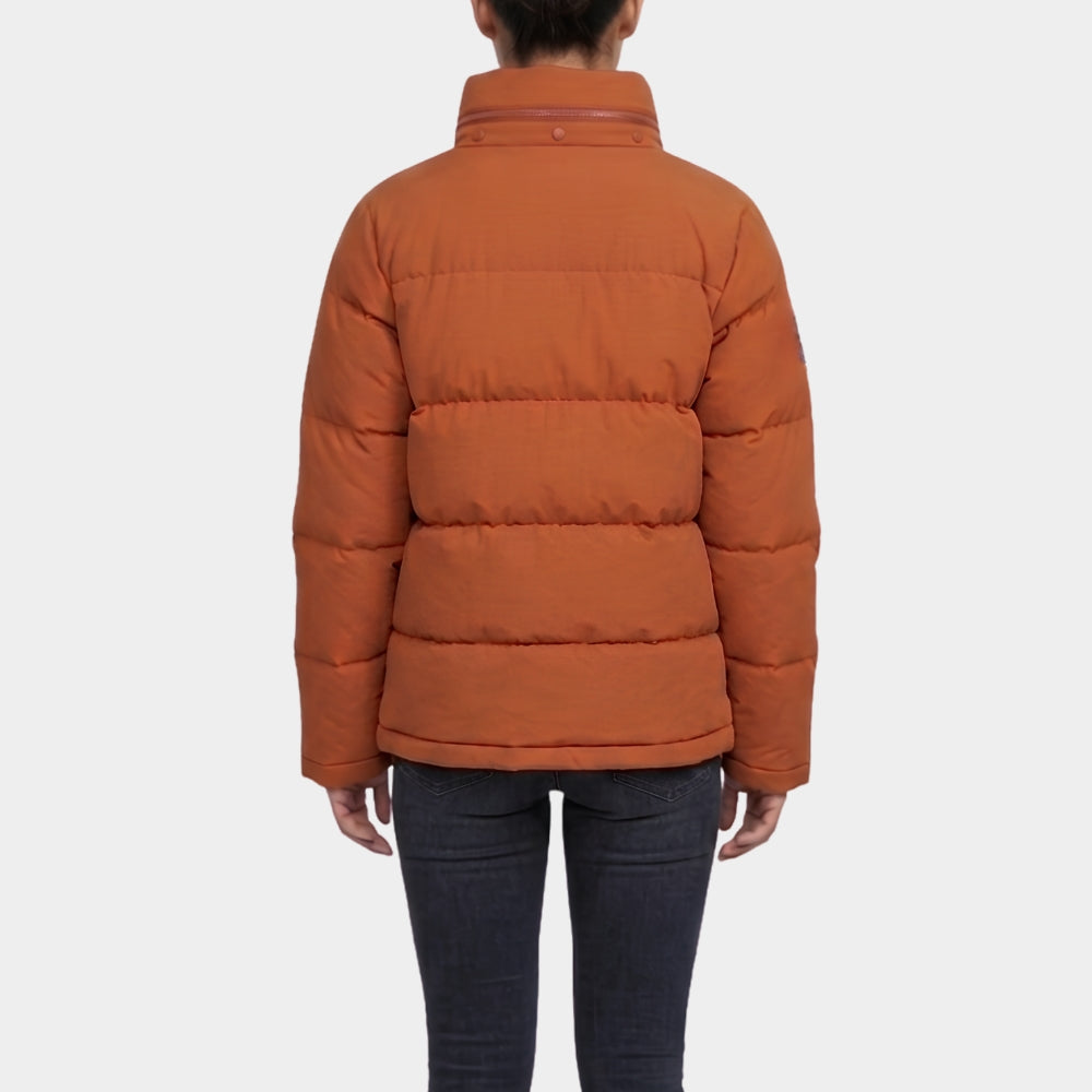 The Drama Zendaya Orange Puffer Jacket