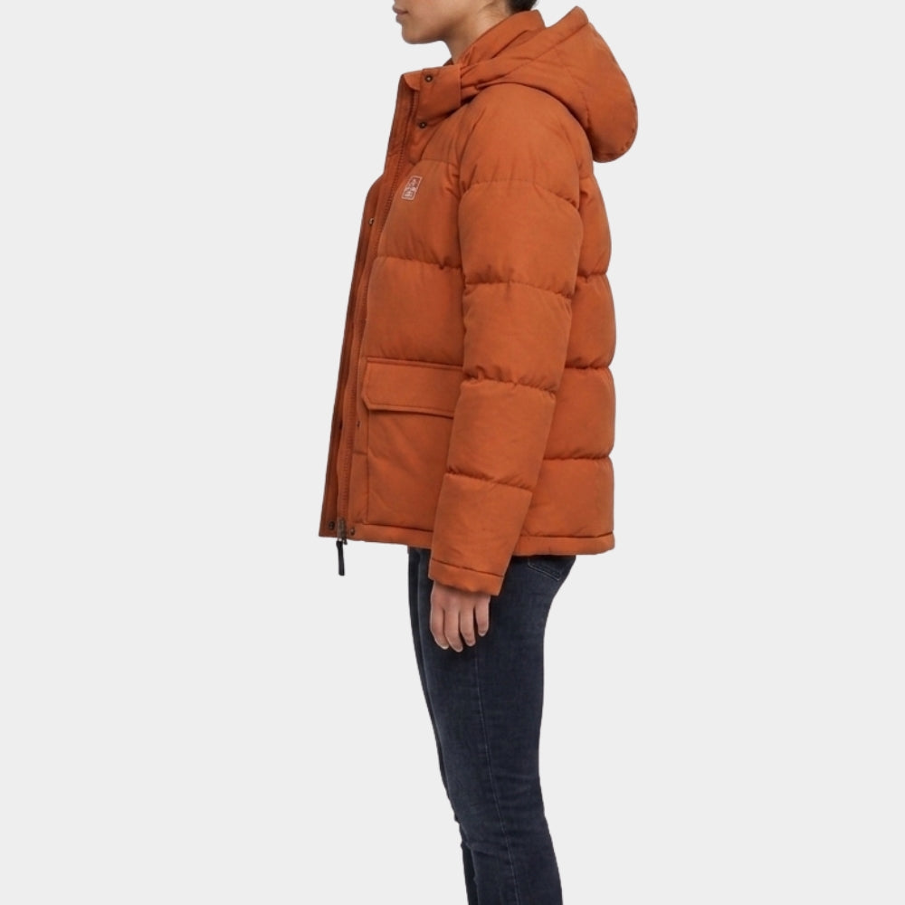 The Drama Zendaya Orange Puffer Jacket