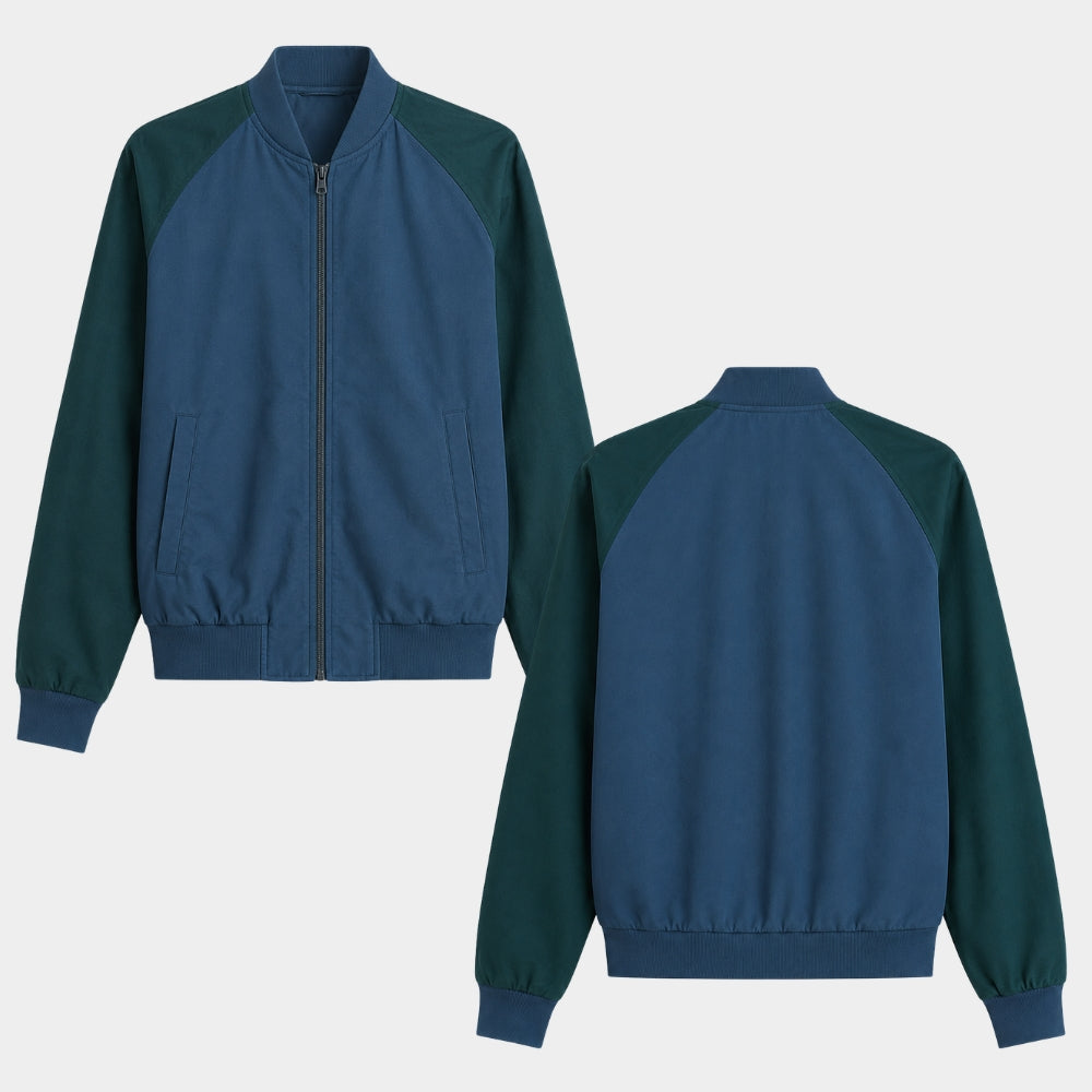 Ewan McGregor Blue Bomber Jacket