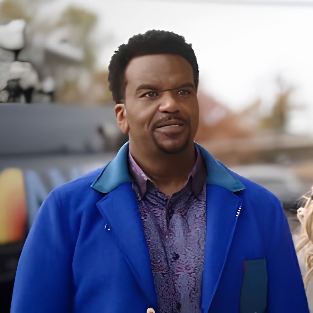 TFARO Reggie Dinkins Craig Robinson Blue Blazer