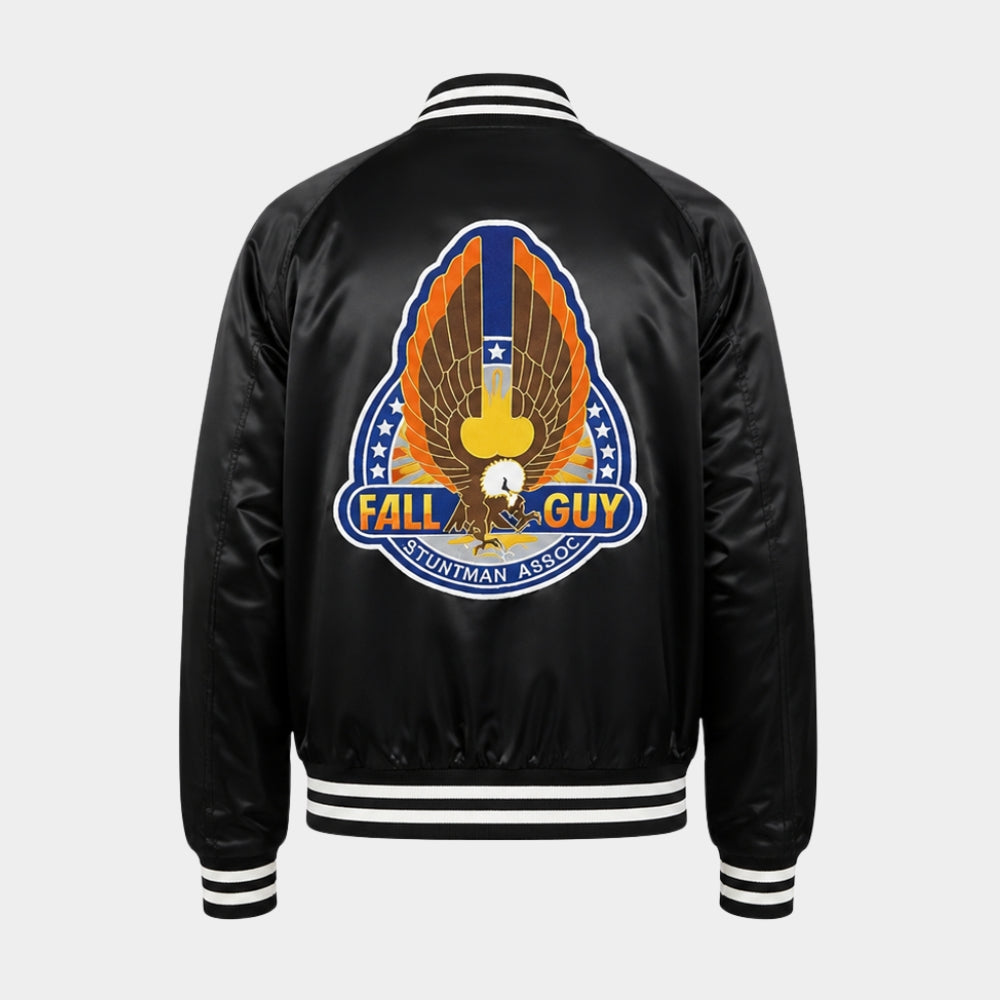 The Fall guy Black Varsity Jacket