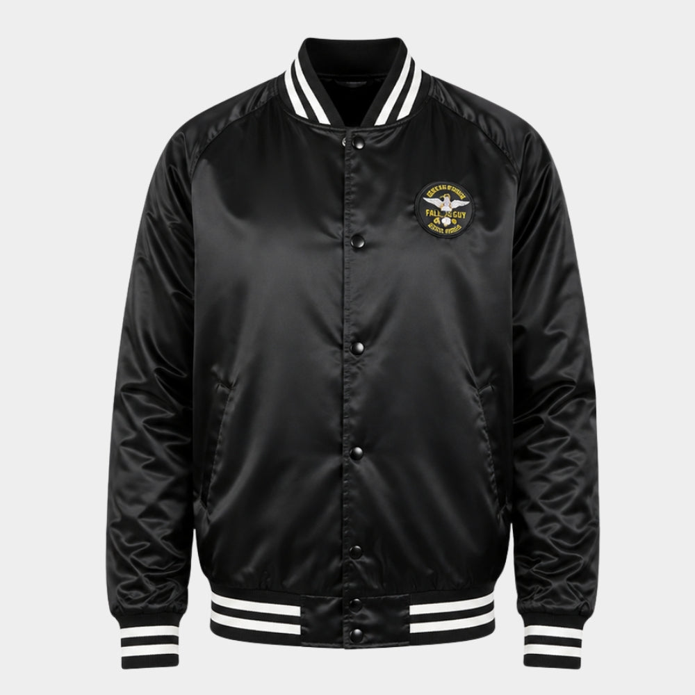 The Fall guy Black Varsity Jacket