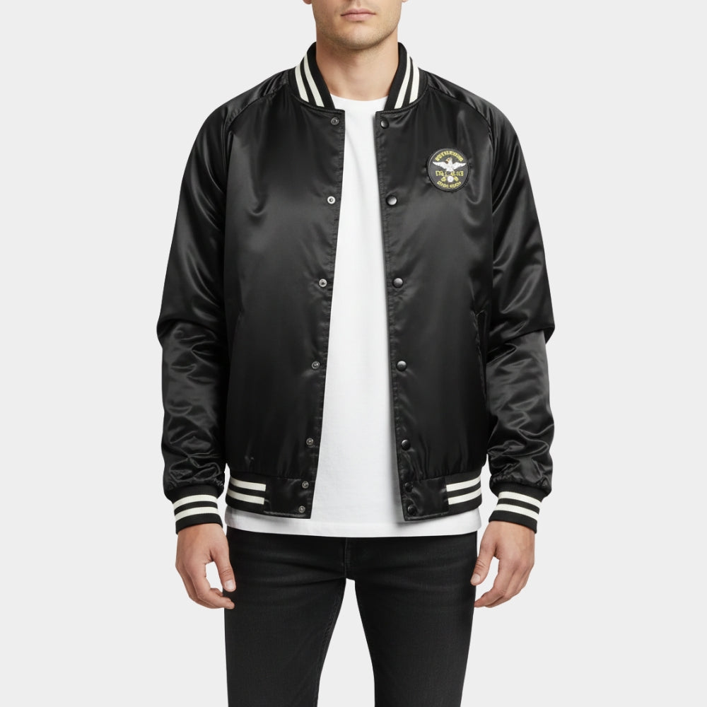 The Fall guy Black Varsity Jacket