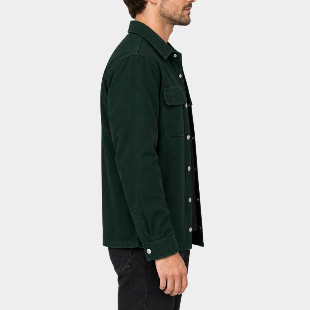 The Fix Zachary Levi Green Jacket