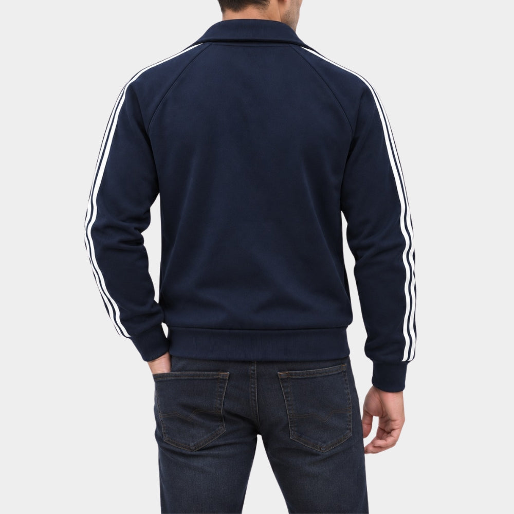 Cliff Booth Brad Pitt Blue Track Jacket