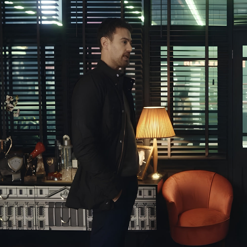 The Gentlemen Theo James Black Jacket