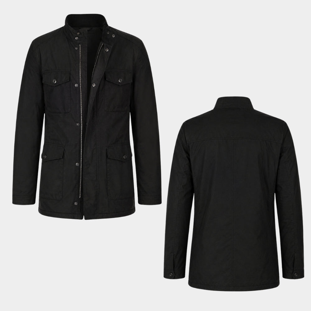 The Gentlemen Theo James Black Jacket