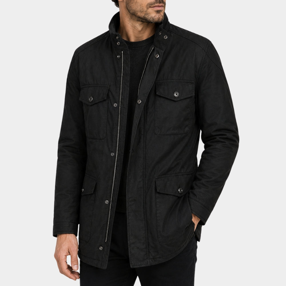 The Gentlemen Theo James Black Jacket