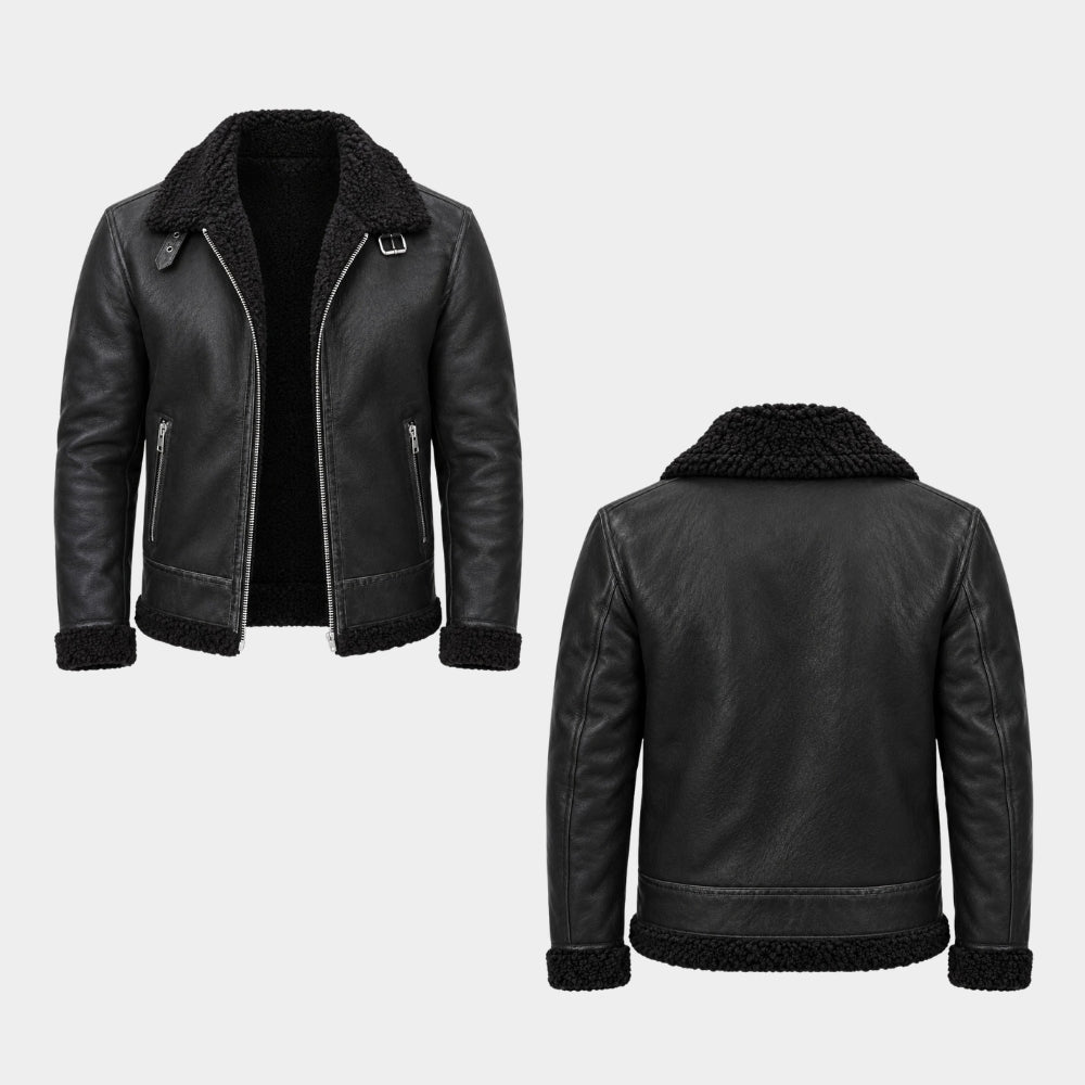 The Grim Rapper Anthony Black Leather Jacket
