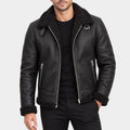 The Grim Rapper Anthony Black Leather Jacket