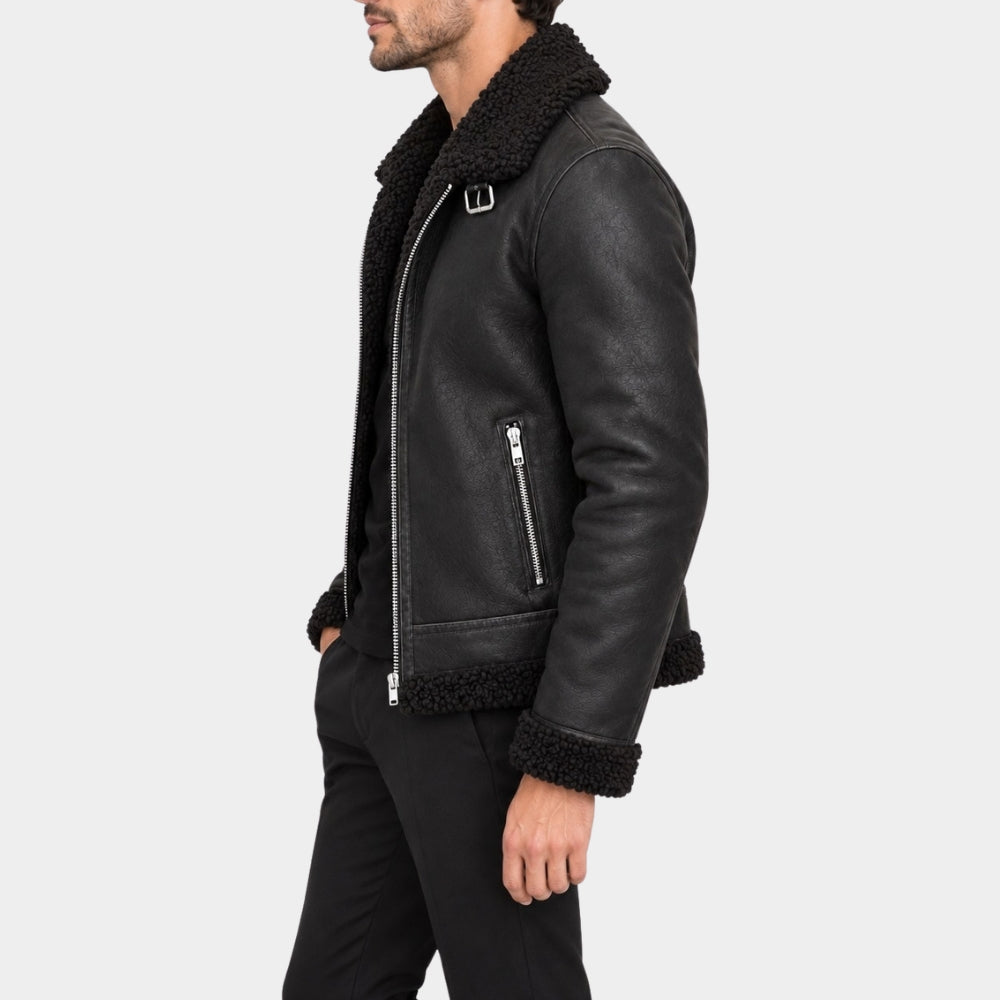 The Grim Rapper Anthony Black Leather Jacket