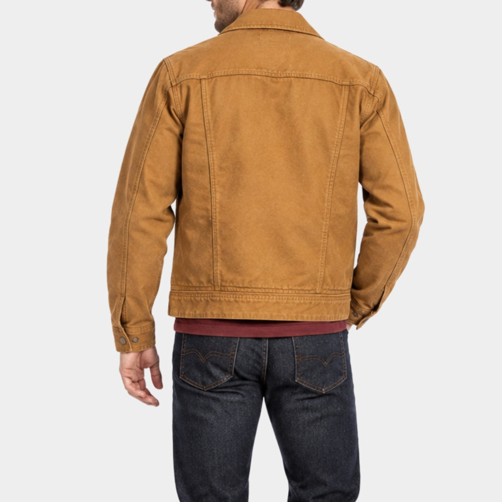 The Institute Ben Barnes Tan Ranch Jacket