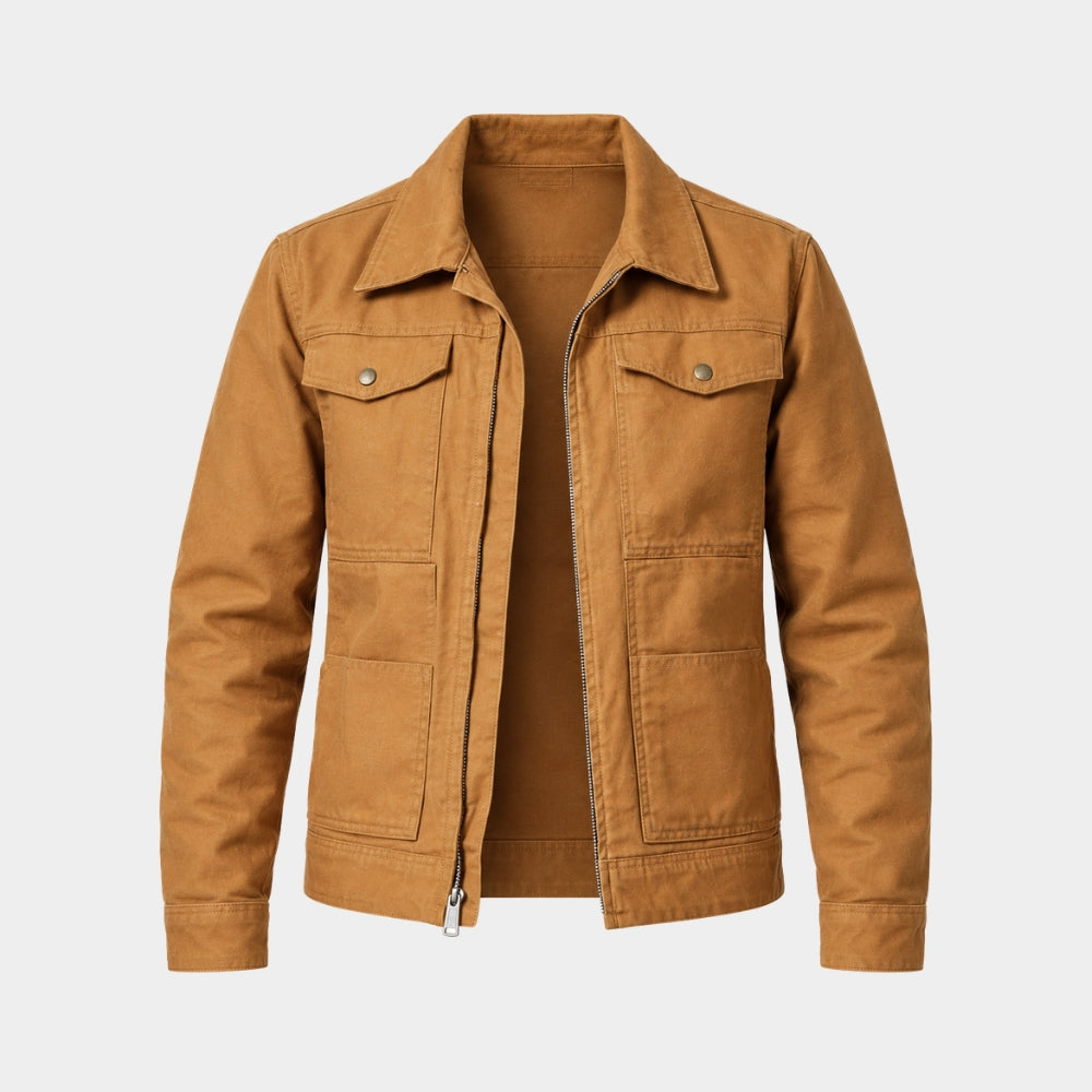 The Institute Ben Barnes Tan Ranch Jacket