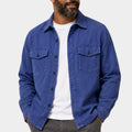 The Runner Alan Ritchson Blue Cotton Jacket