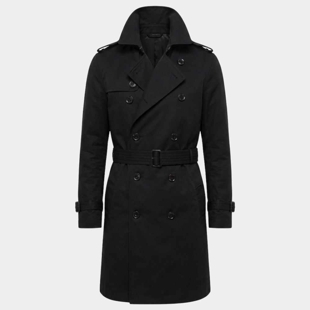 The Runner Damian Lewis Black Trench Coat