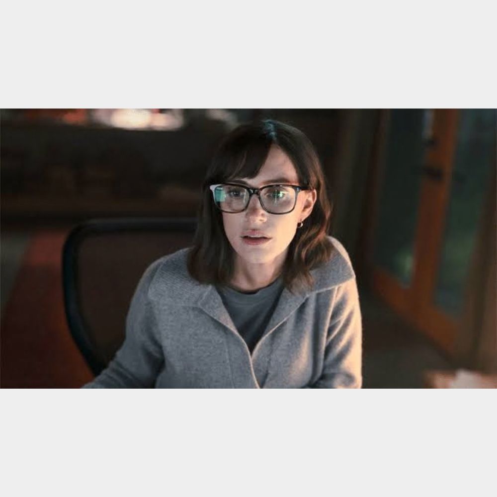 The Savant Jessica Chastain Grey Cardigan