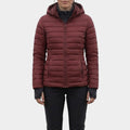 The Social Reckoning Mikey Madison Red Puffer Jacket