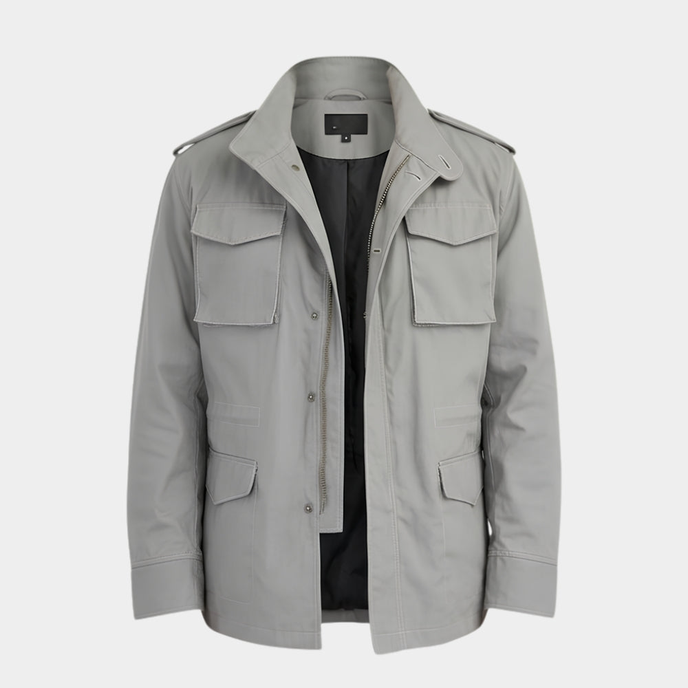The Terminator Arnold Schwarzenegger Grey Jacket