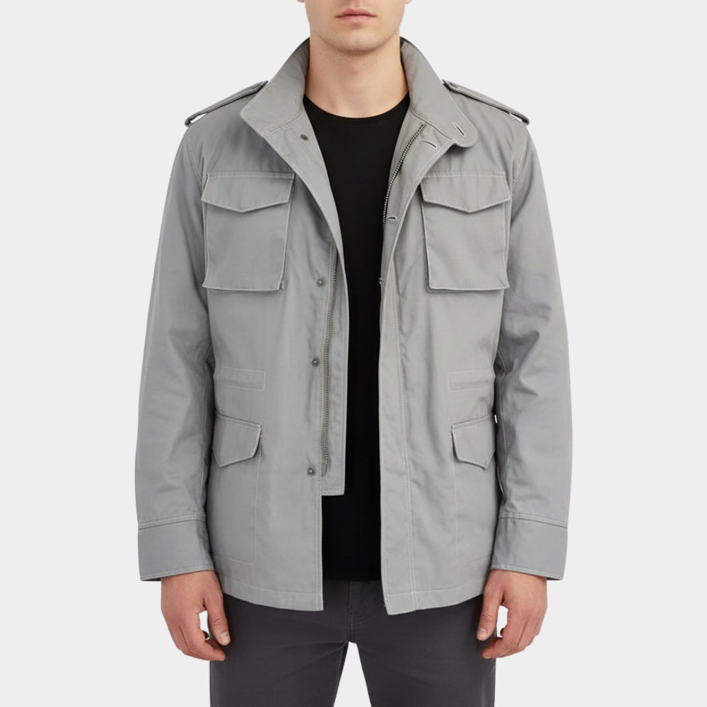 The Terminator Arnold Schwarzenegger Grey Jacket