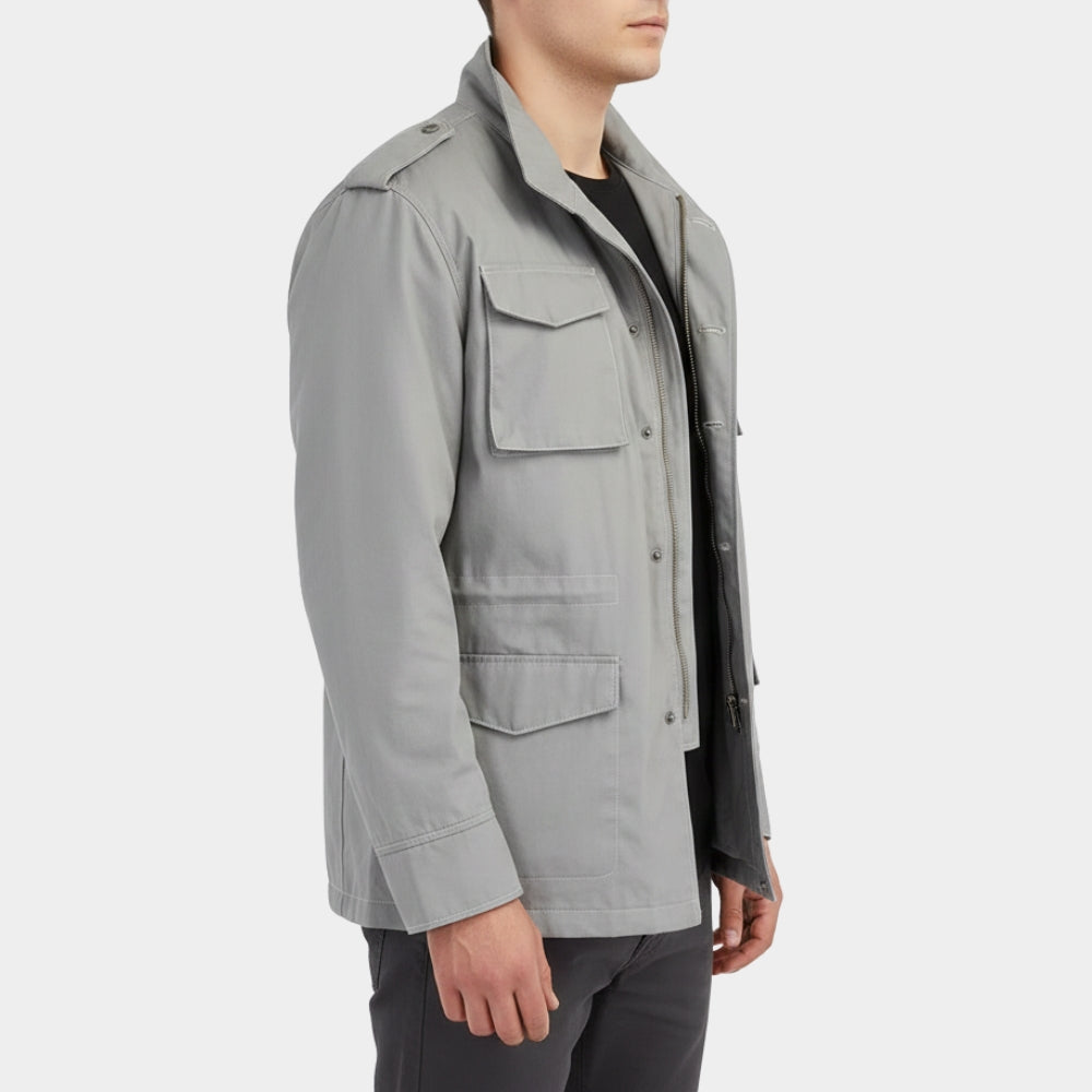 The Terminator Arnold Schwarzenegger Grey Jacket