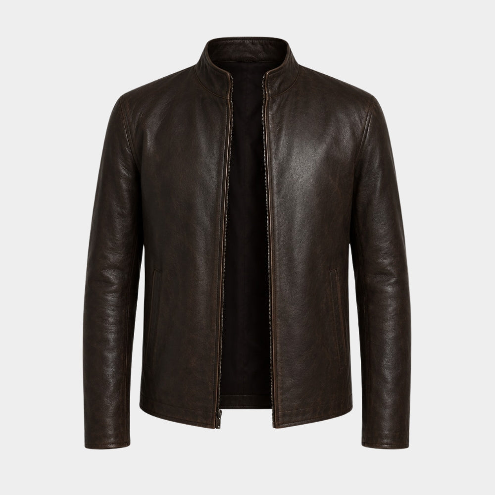 The Walking Dead Aimee Brown Leather Jacket