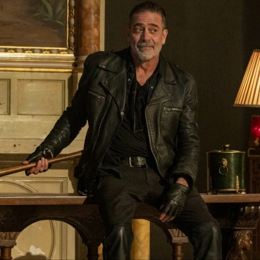 The Walking Dead Negan Biker Leather Jacket