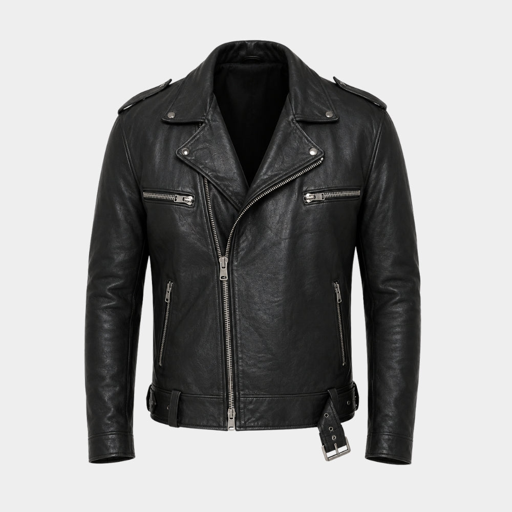 The Walking Dead Negan Biker Leather Jacket