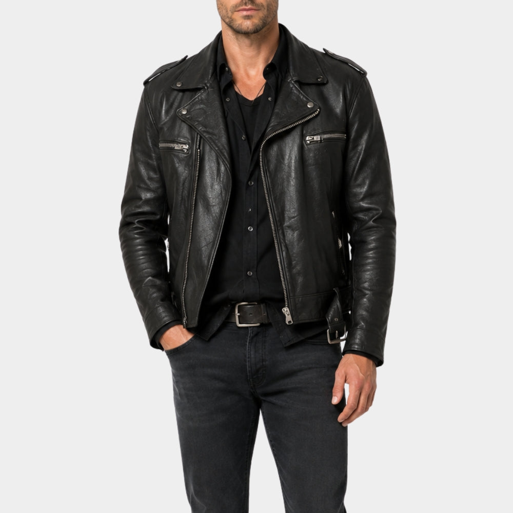 The Walking Dead Negan Biker Leather Jacket