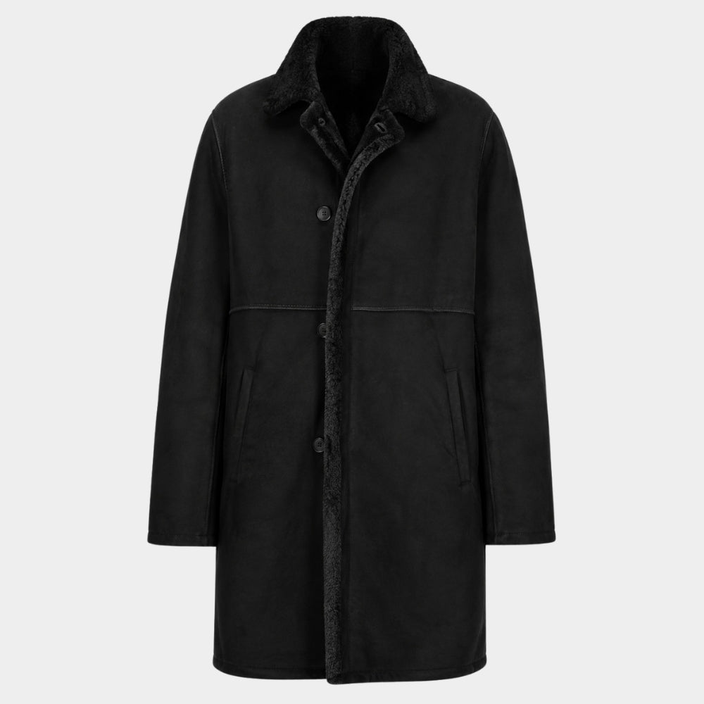 The Walking Dead Negan Black Long Coat