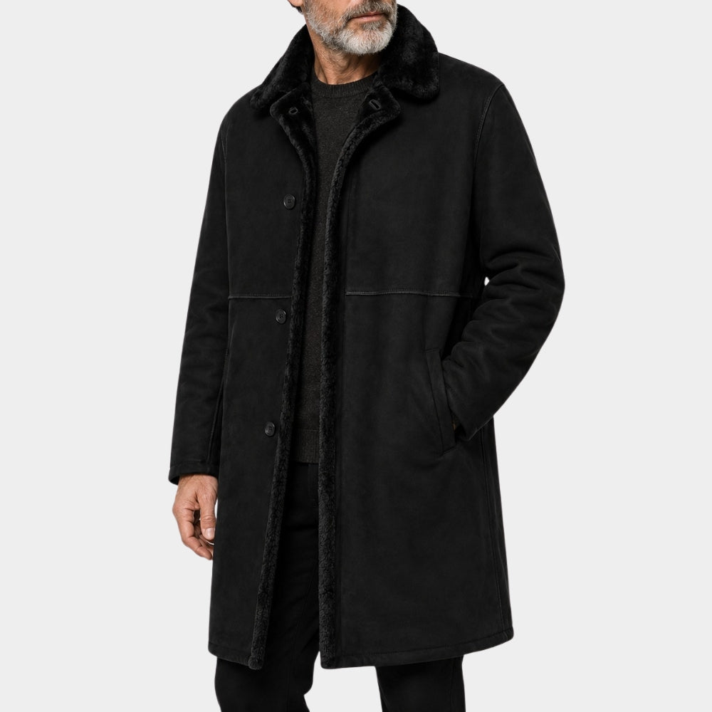 The Walking Dead Negan Black Long Coat