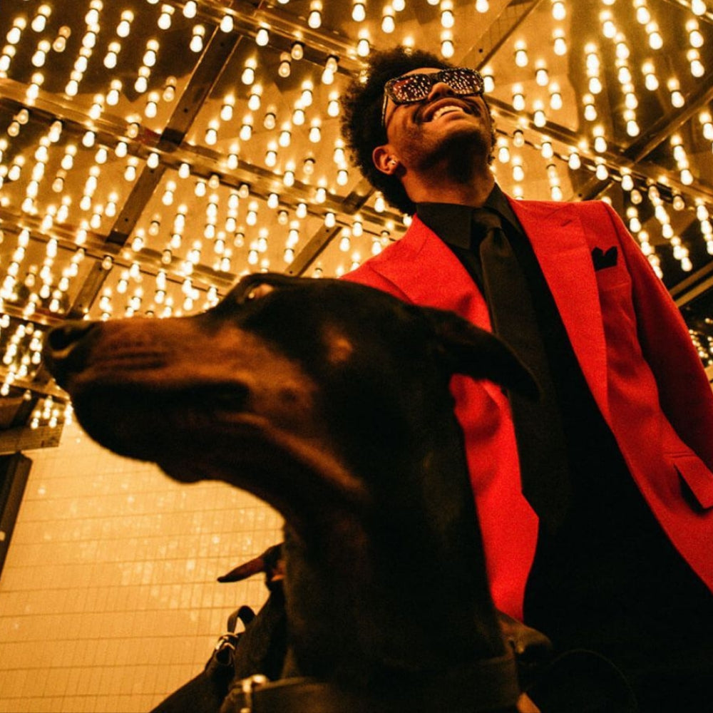 The Weeknd After Hours Red Blazer