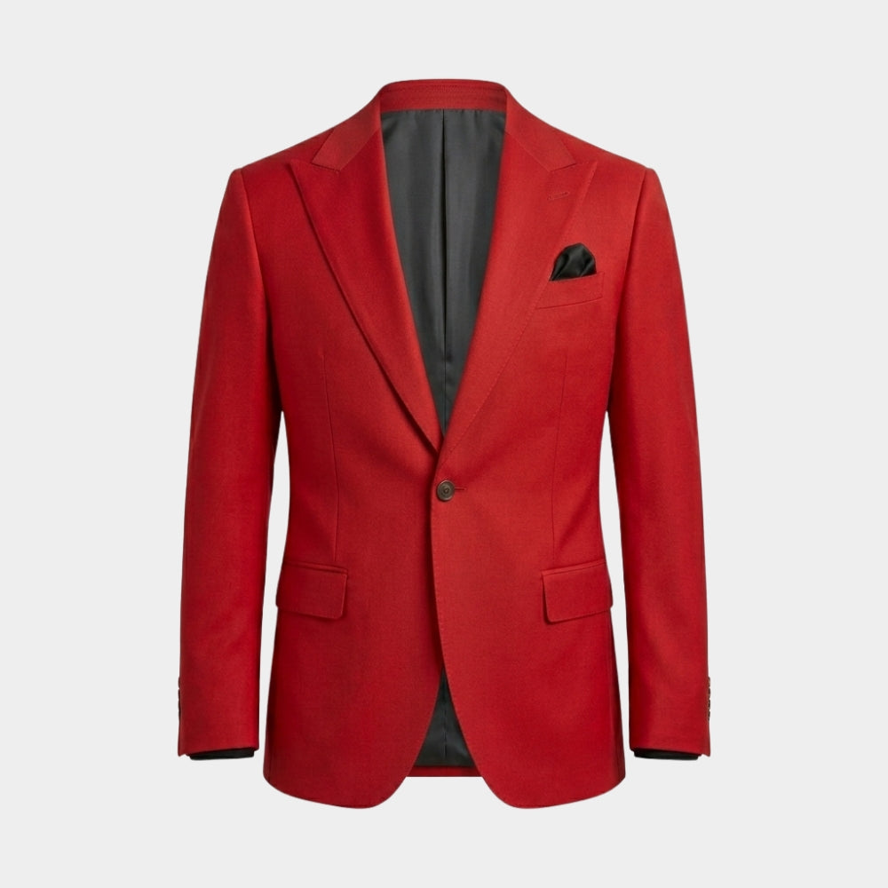 The Weeknd After Hours Red Blazer