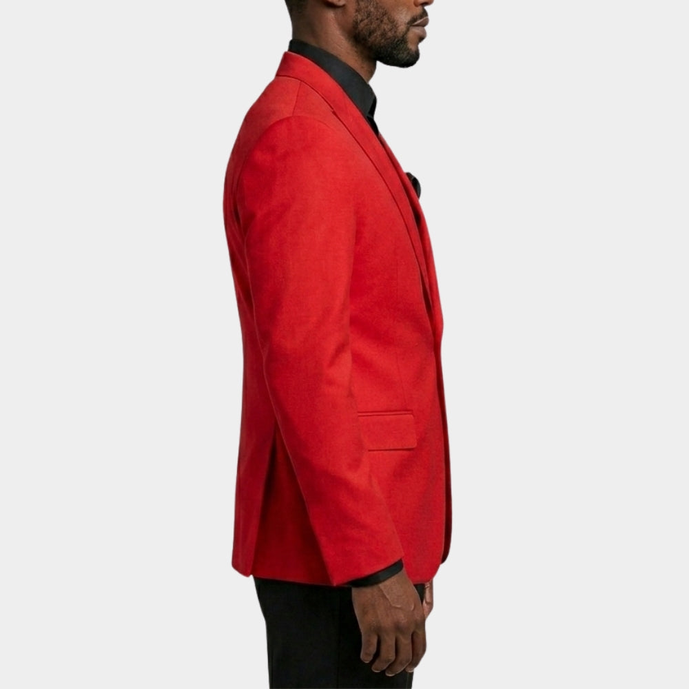 The Weeknd After Hours Red Blazer