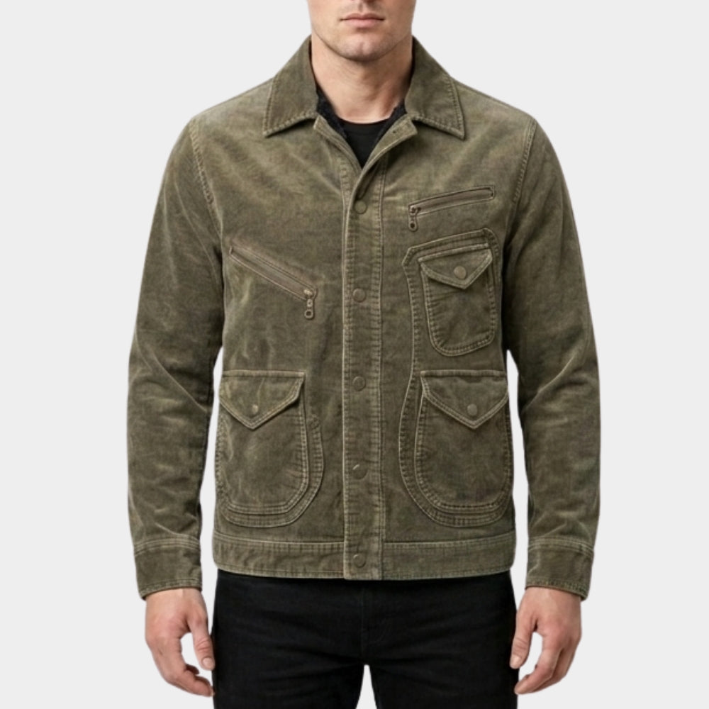 The Westies Tom Brittney Green Corduroy Jacket