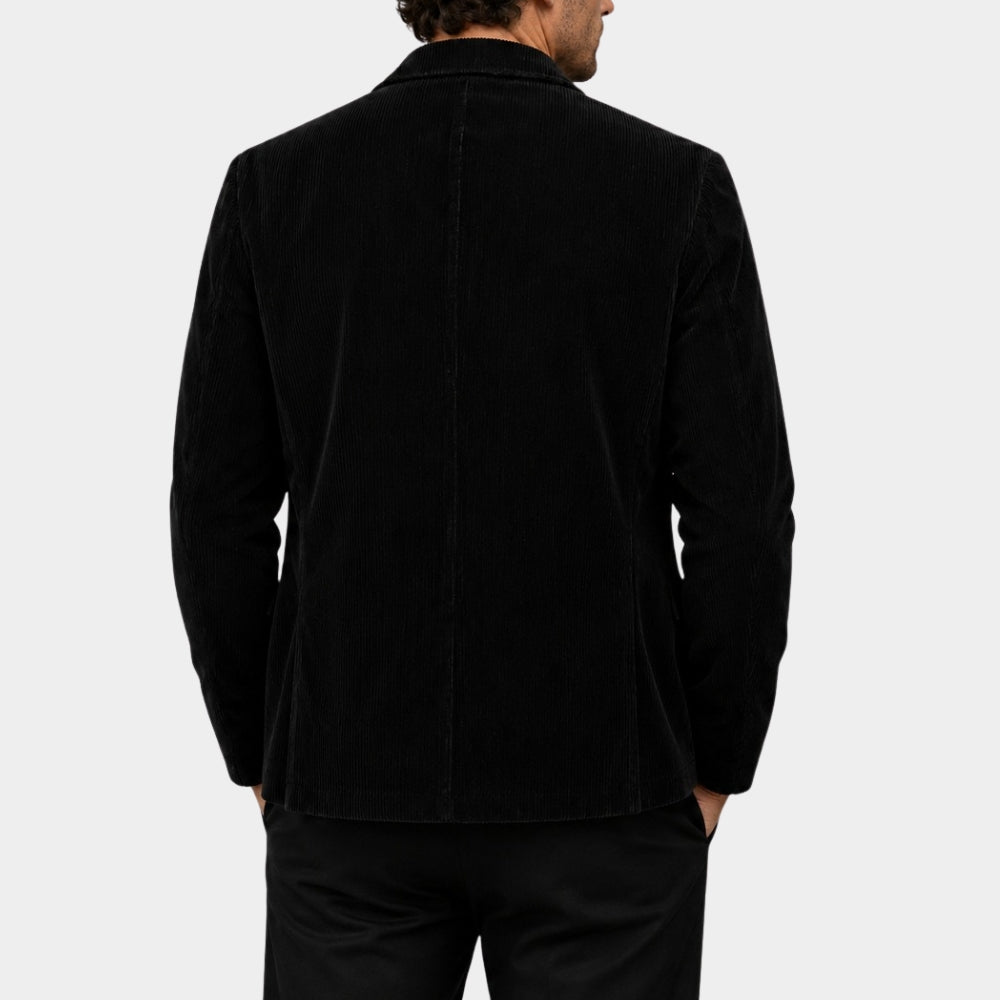 The Whisper Man Adam Scott Black Coat