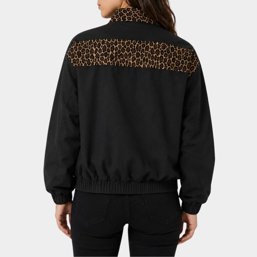 The Wrong Girls Molly Leopard Print Jacket