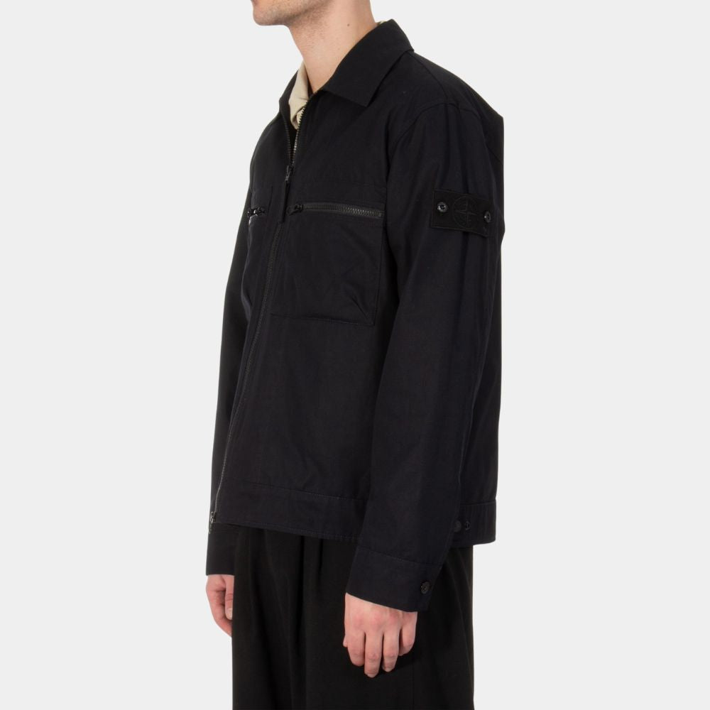 The Accountant 2 Ben Affleck aka Christian Wolff Black Cotton Jacket - Side View