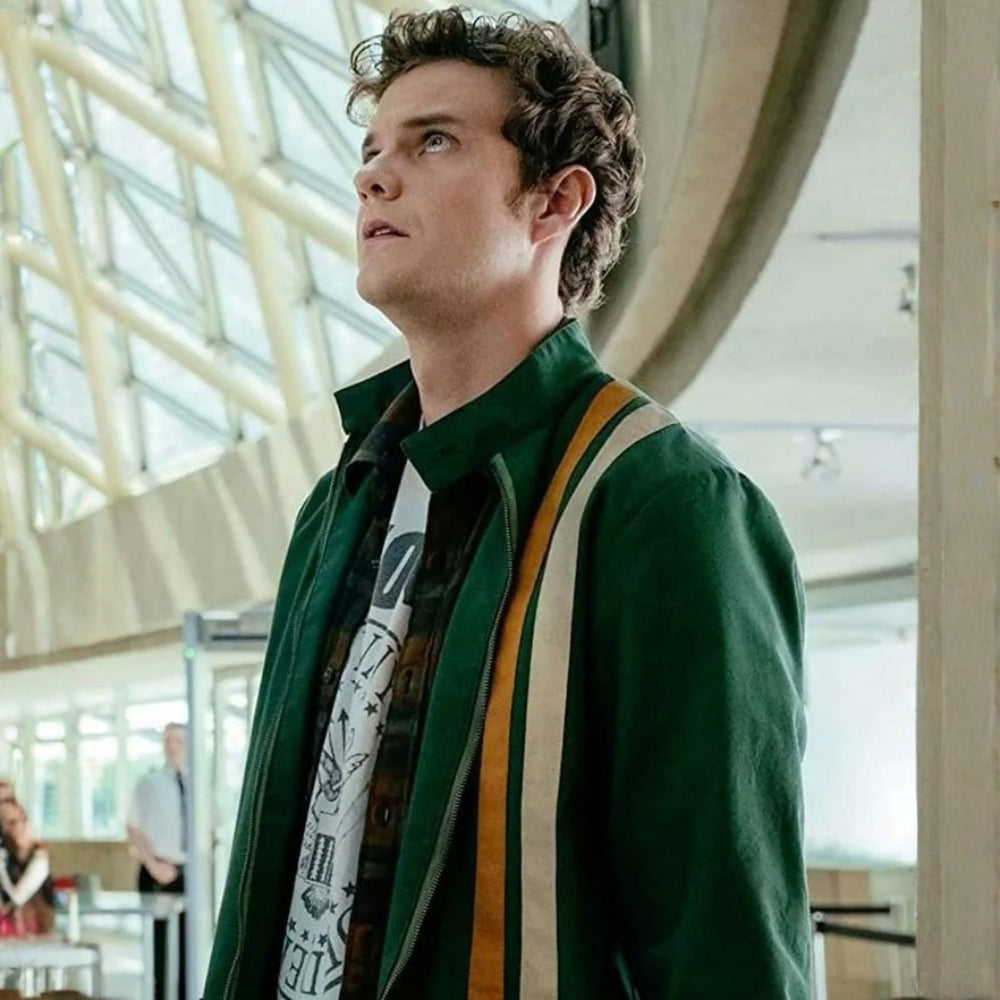 The Boys  Hughie Campbell aka Jack Green Cotton Jacket - Side View