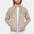 The Empire Strikes Back Luke Skywalker Bespin Beige Color Cotton Jacket - Front View