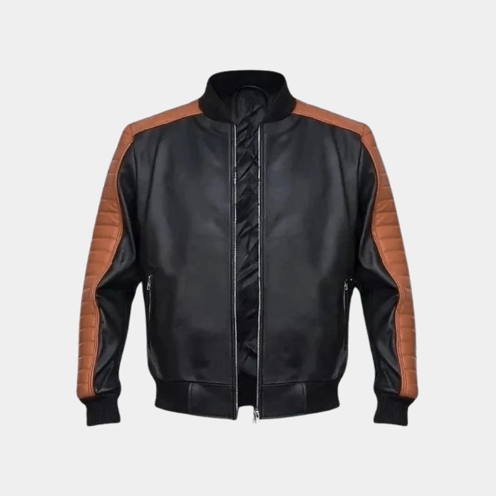 The Fall Guy Ryan Gosling aka Colt Seavers Miami Vice Stunt Team Jacket - Mannequin Front View