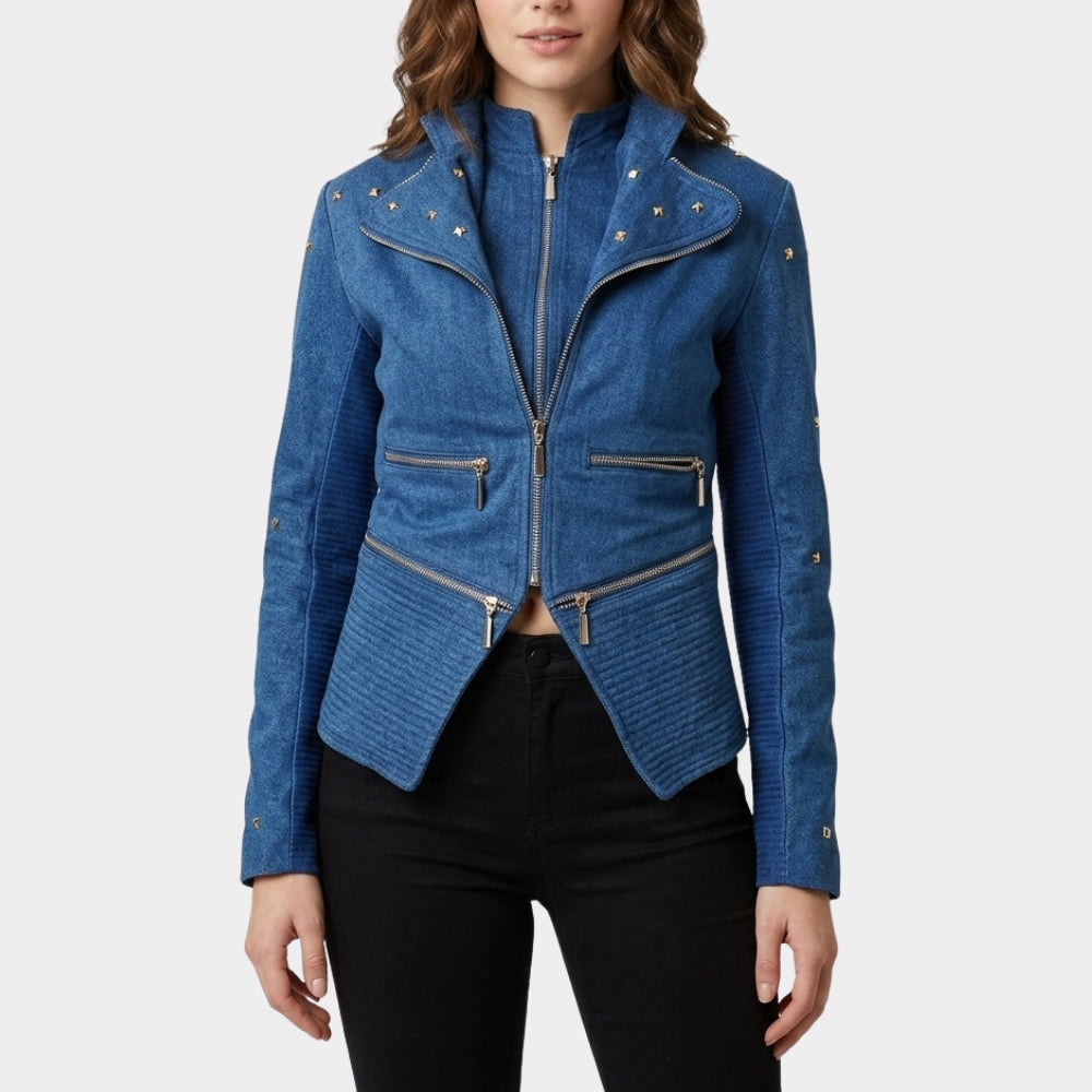 The Flash S04 Killer Frost Denim Jacket