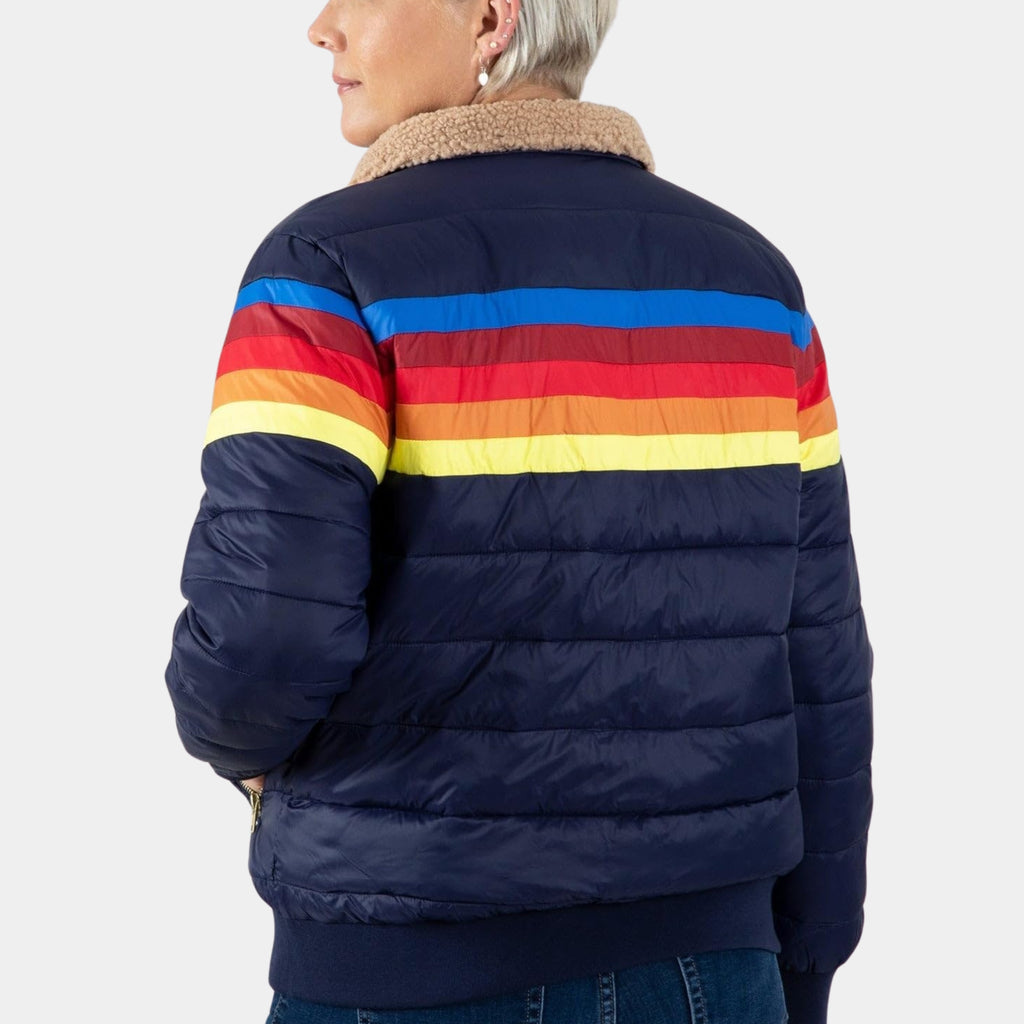 The Last Of Us S02 Dina aka Isabela Merced Puffer Jacket - Back View