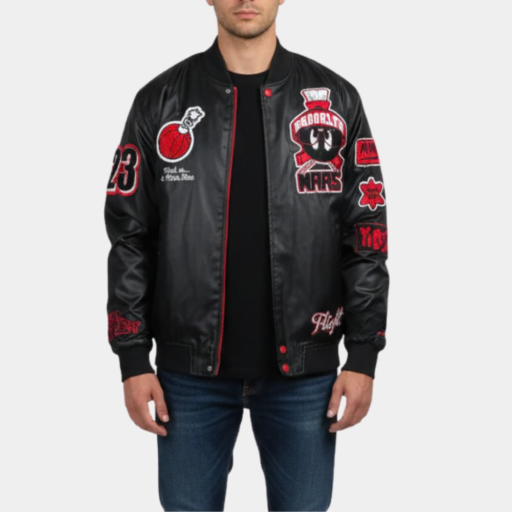 The Martian  Mark Watney aka Matt Damon Bomber Jacket - Front View