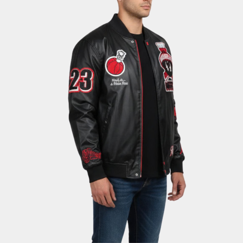 The Martian  Mark Watney aka Matt Damon Bomber Jacket - Side View