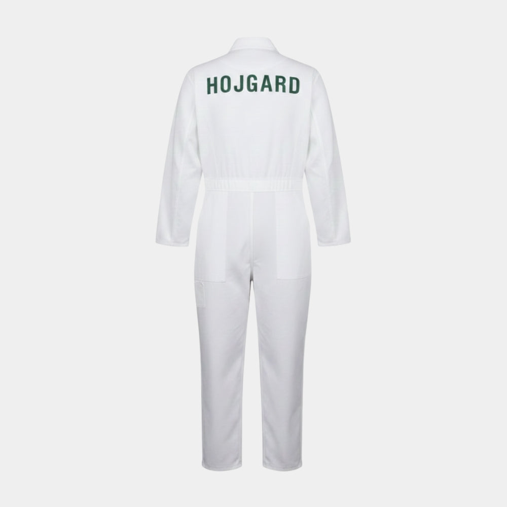 The Masters  Caddies White Cotton Jumpsuit - Mannequin Back View