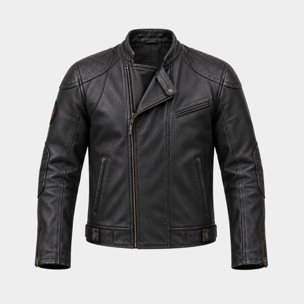 The Mummy 4 Brendan Fraser Grey Leather Jacket